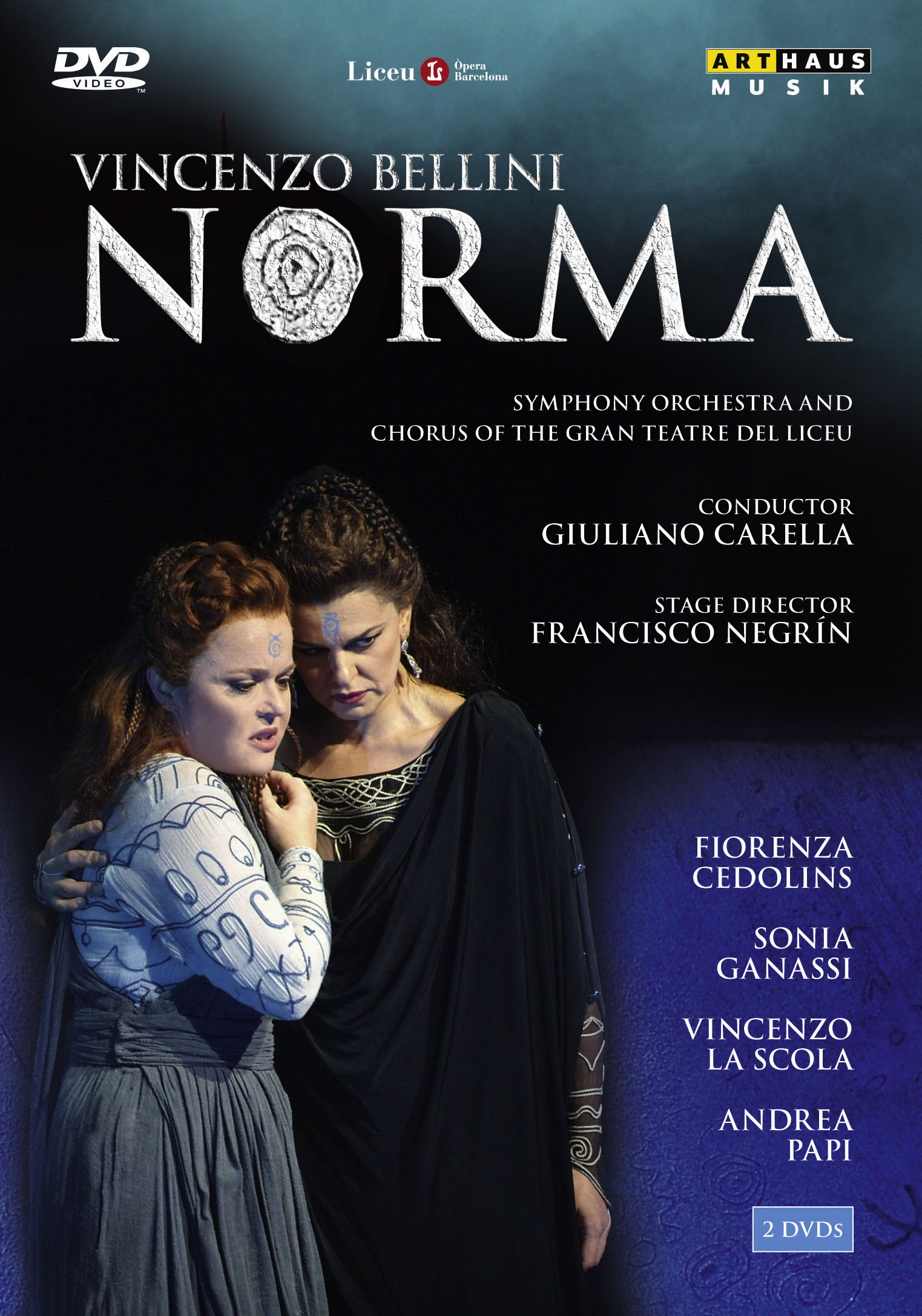 Vincenzo Bellini : Norma - Opera DVD - Arthaus Musik