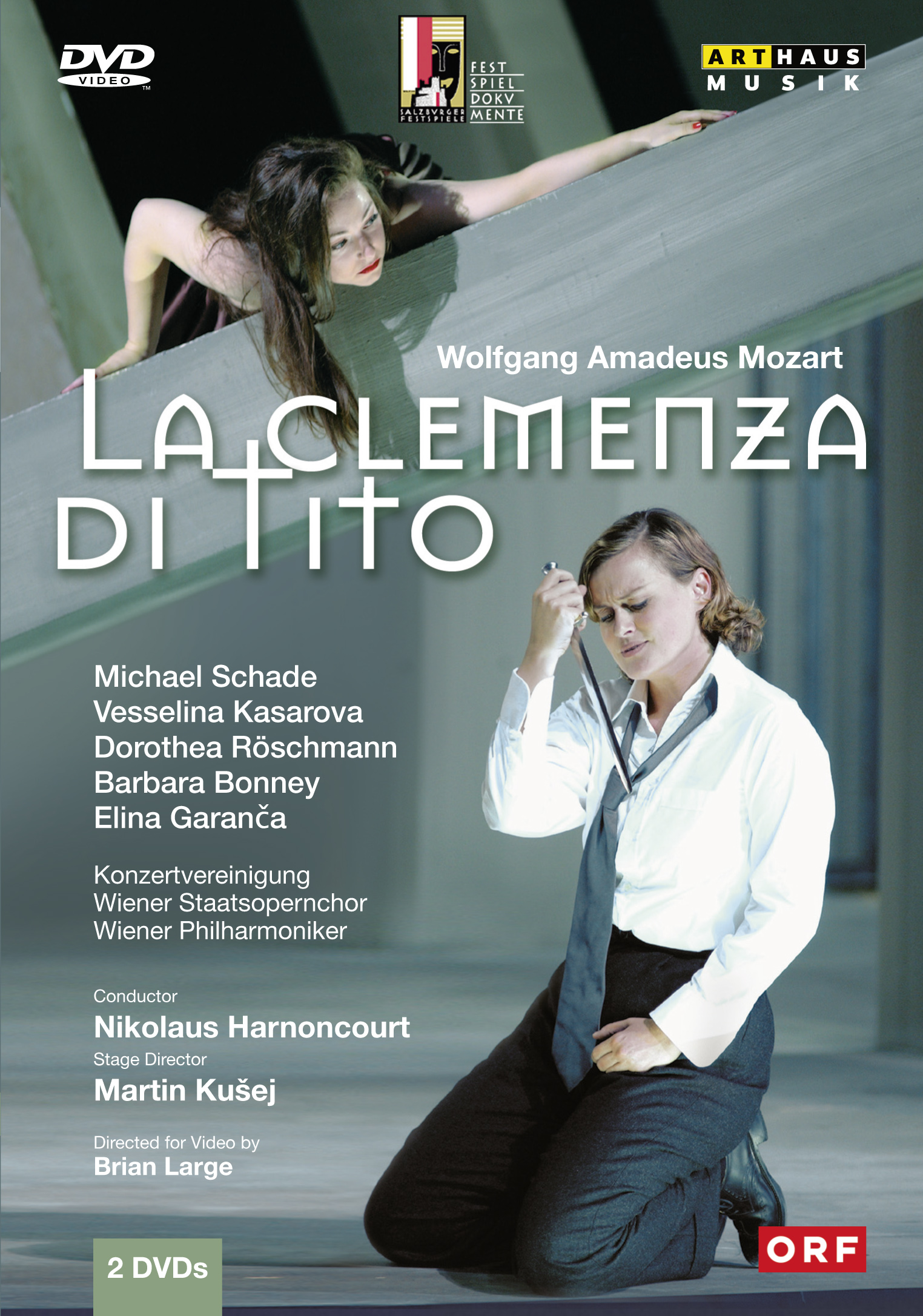 Wolfgang Amadeus Mozart : La Clemenza di Tito - Opera DVD