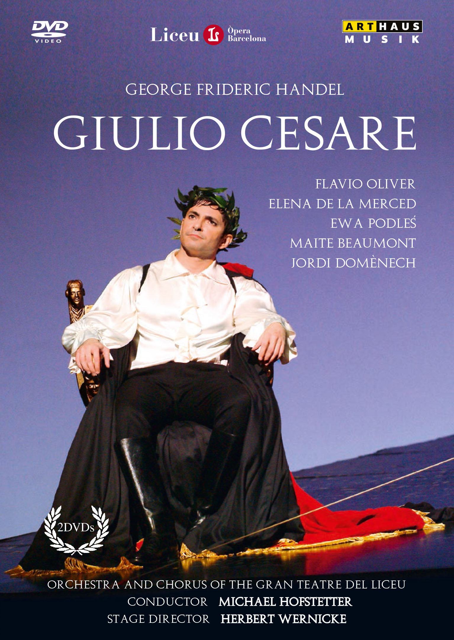 George Frideric Handel : Giulio Cesare - Opera DVD - Arthaus Musik