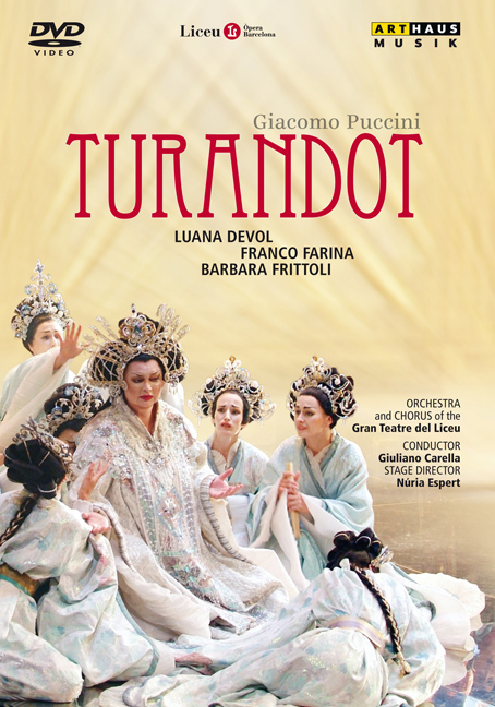 paddle Artificial mechanical Giacomo Puccini : Turandot - Opera DVD - Arthaus Musik