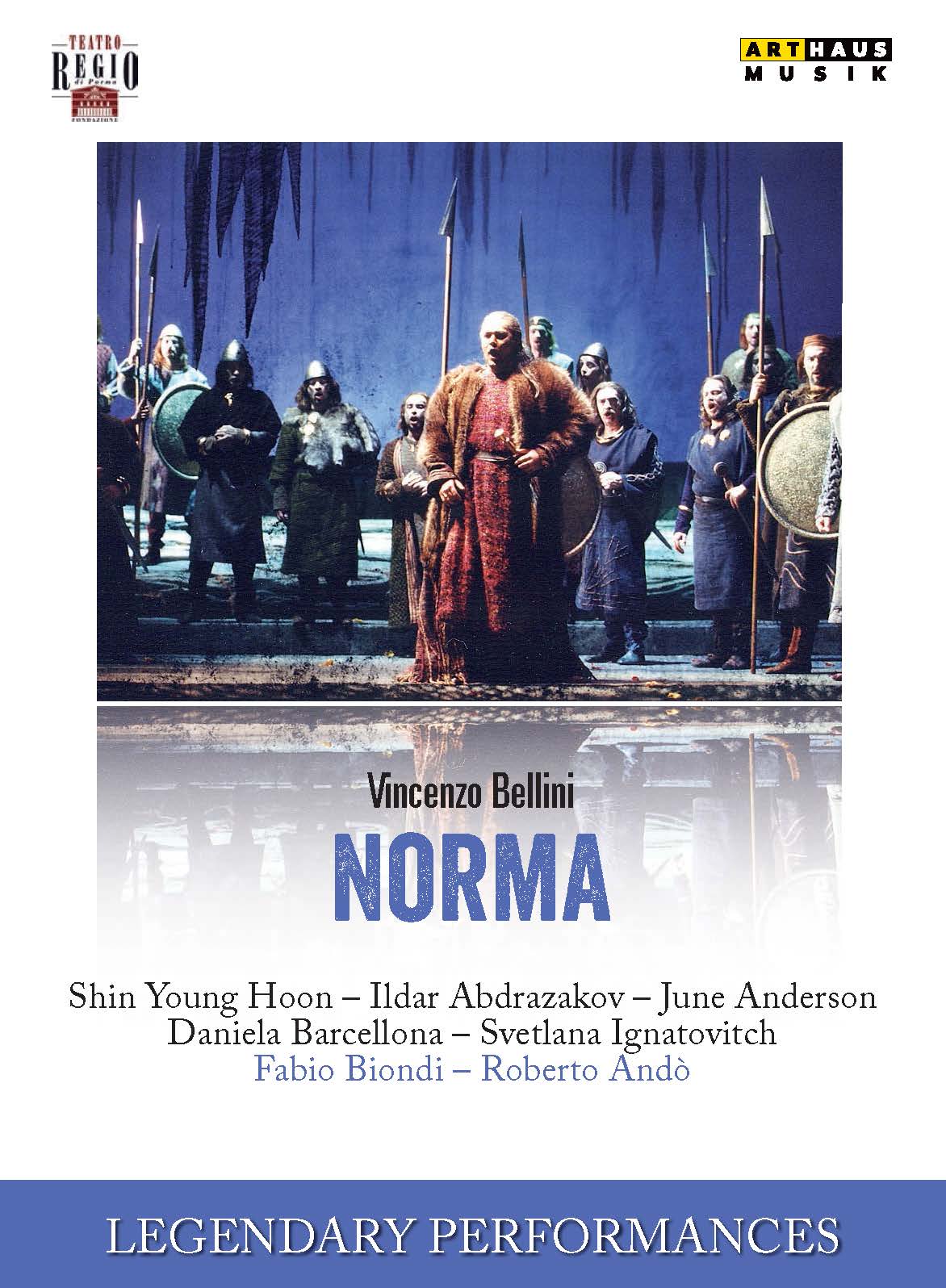 Vincenco Bellini : Norma - Legendary Performances DVD - Arthaus Musik