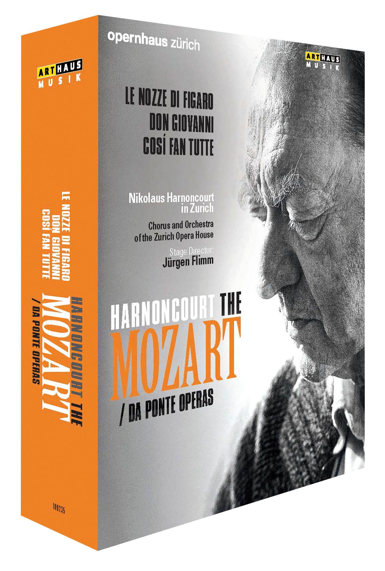 Wolfgang Amadeus Mozart : Harnoncourt - Opera DVD - Arthaus Musik